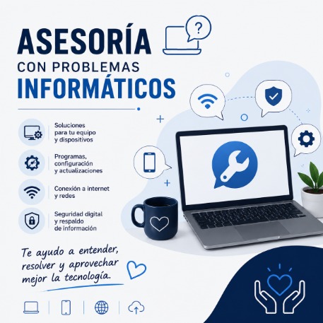 Asesoría con problemas informaticos